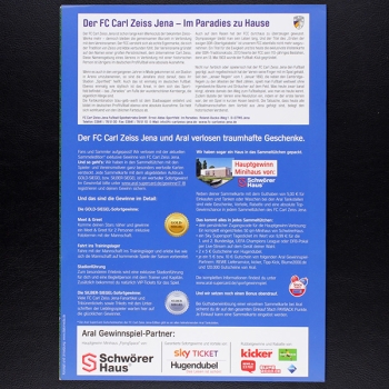 Preview: FC Karl Zeis Jena Kicker Aral Cards Album