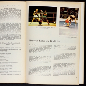 Mexico 1968 Braunkohle-Briketts Album komplett