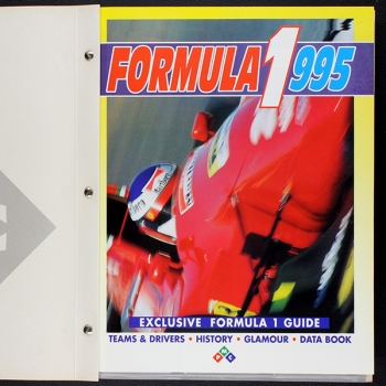 Preview: Formula 1 1995 PMC Trading Cards Album komplett