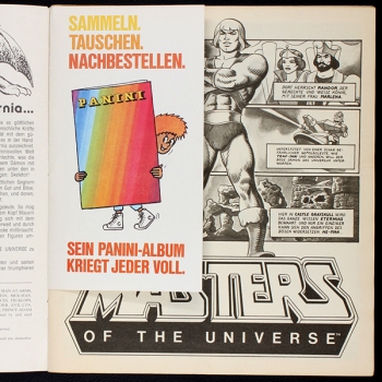 Preview: Masters of the Universe Panini Sticker Album fast komplett -1