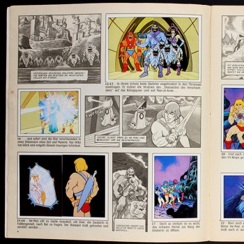 Preview: Masters of the Universe Panini Sticker Album fast komplett -1