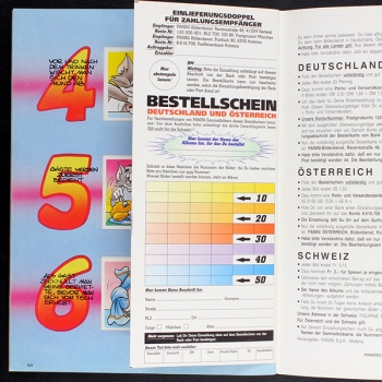 Tom und Jerry Panini Sticker Album komplett