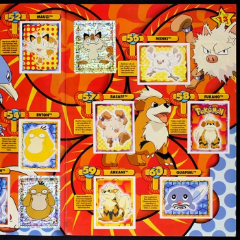 Preview: Pokemon Merlin Sticker Album komplett