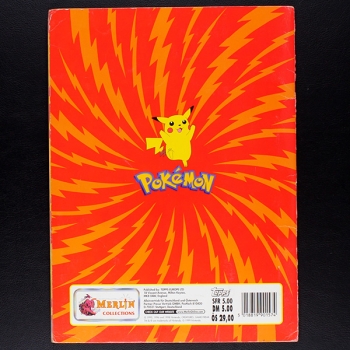 Pokemon Merlin Sticker Album komplett