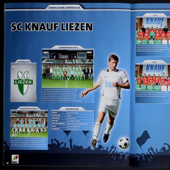 steirischer Fußball 2009 Kleine Zeitung Album komplett