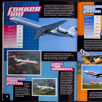 Preview: Jet Airliners Panini Sticker Album komplett
