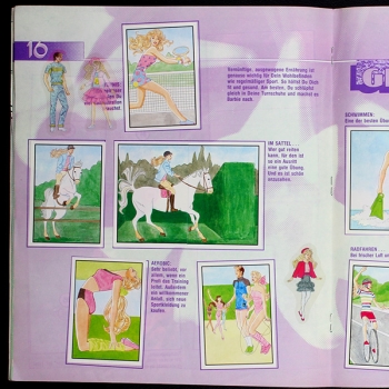 Barbie neueste Erlebnisse Panini Sticker Album komplett
