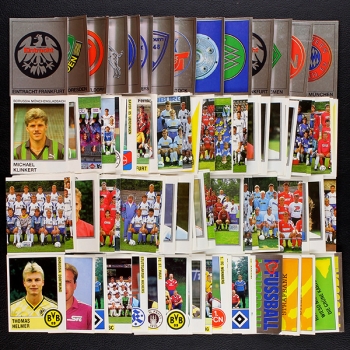 Fußball 89 und 92 Panini Sticker