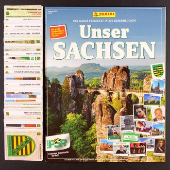 Unser Sachsen Panini Sticker Album
