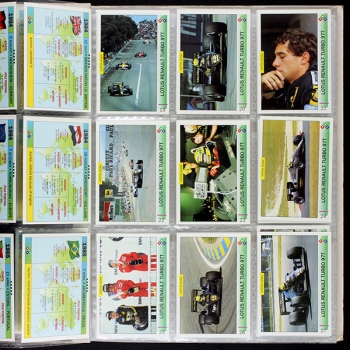 Preview: Senna PMC Trading Cards Album komplett