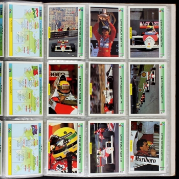 Senna PMC Trading Cards Album komplett