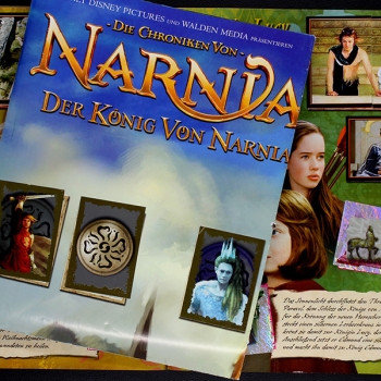 Narnia Panini Sticker Album komplett