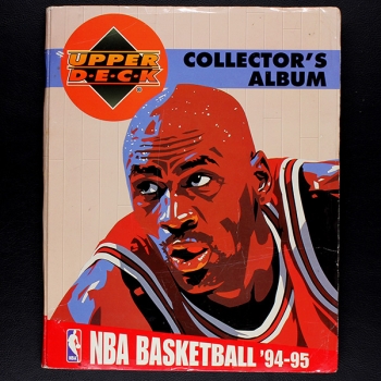 Basketball 94-95 NBA Upper Deck Trading Cards Album