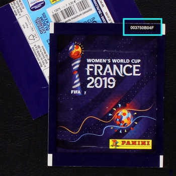 France 2019 Panini Sticker Tüte