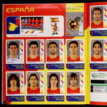 Germany 2006 Panini Sticker Album komplett