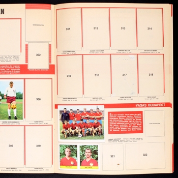 Bundesliga-Asse 1968 Sicker-Verlag Album teilgefüllt