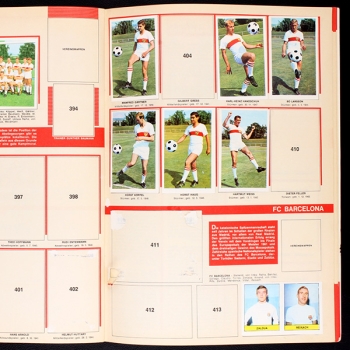 Bundesliga-Asse 1968 Sicker-Verlag Album teilgefüllt