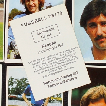 Preview: Fußball 78 Bergmann 19 Bilder - Keegan