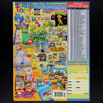 Digimon 2 Panini Sticker Album teilgefüllt