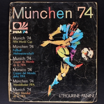 München 74 Panini Sticker Album