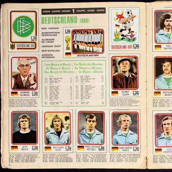 München 74 Panini Sticker Album komplett - lesen
