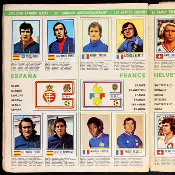 München 74 Panini Sticker Album komplett - lesen