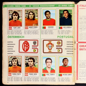 München 74 Panini Sticker Album komplett - lesen