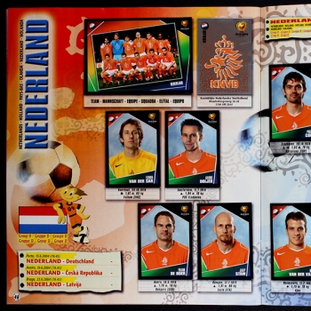 Euro 2004 Panini Sticker Album komplett