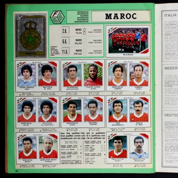 Mexico 86 Panini Sticker Album komplett