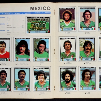 Argentina 78 Panini Sticker Album komplett