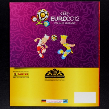Euro 2012 Panini Sticker Album komplett