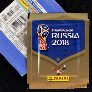 Russia 2018 Panini Sticker Tüte - F