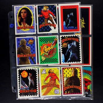 Rocketeer Topps Trading Cards komplett