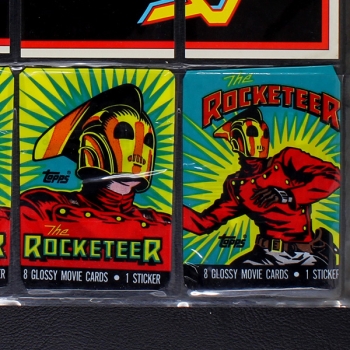 Rocketeer Topps Trading Cards komplett
