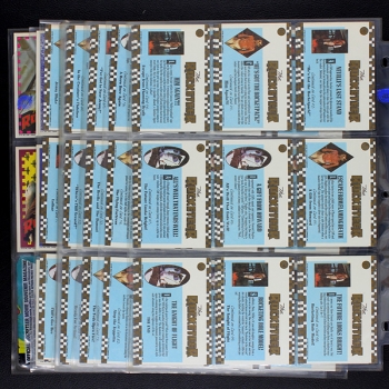 Rocketeer Topps Trading Cards komplett