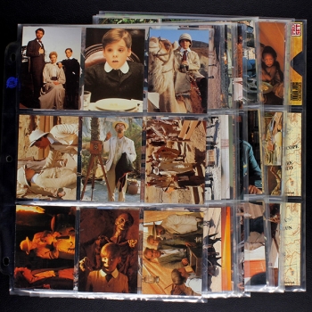 Indiana Jones Chronicles Pro Set 1992 Trading Cards komplett