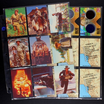 Indiana Jones Chronicles Pro Set 1992 Trading Cards komplett