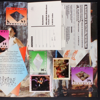 Preview: Power Ranger Film Merlin Sticker Album