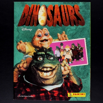 Dinosaurs Panini Sticker Album