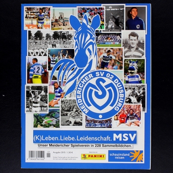 MSV Duisburg 2016 Panini Sticker Album