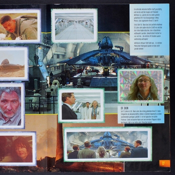 Preview: Independence Day Merlin Sticker Album fast komplett -1