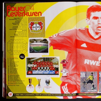 Fußball 2003 Panini Sticker Album komplett