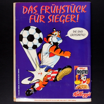 Fußball 96 Panini Sticker Album komplett + Tops Heft