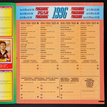 Preview: Euro 96 Panini Sticker Album komplett