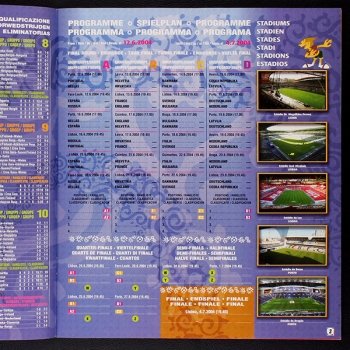Preview: Euro 2004 Panini Sticker Album komplett