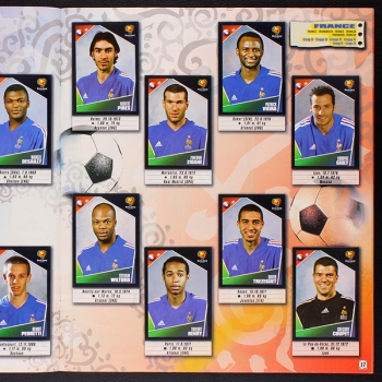 Euro 2004 Panini Sticker Album komplett