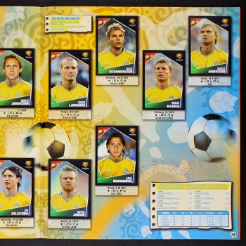 Euro 2004 Panini Sticker Album komplett