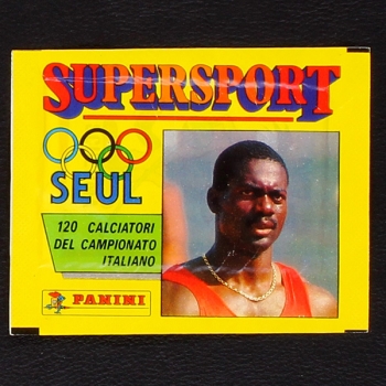Supersport Seul 1988 Panini Sticker Tüte - Ben Johnson