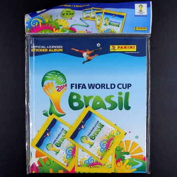 Brasil 2014 Panini Sticker Leeralbum - Hardcover Version
