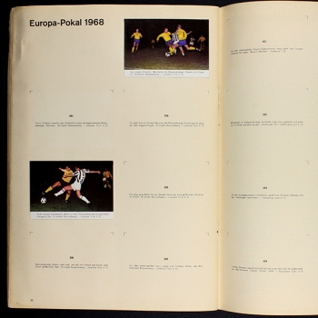 König Fußball 1967 Bauer Album teilgefüllt